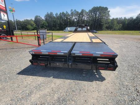 New 2026 Top Hat Trailers GN159 LO PROFILE Flatbed 30' x 102" Equipment Trailer