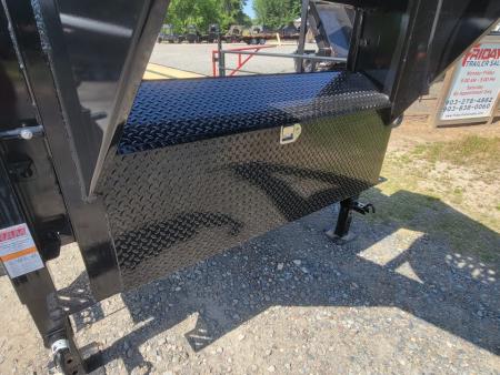 New 2026 Top Hat Trailers GN159 LO PROFILE Flatbed 30' x 102" Equipment Trailer