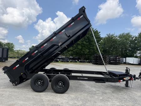 New 2026 H&H Trailers 83X14 Dump Trailer 14K GVWR Telescopic Lift