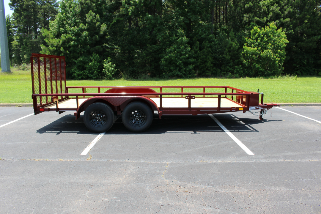 New 2026 Davidson Trailers 16X83 PIPE TOP W/ TOOL BOX TANDEM BRAKE AXLE SPRING ASSIST GATE Utility Trailer