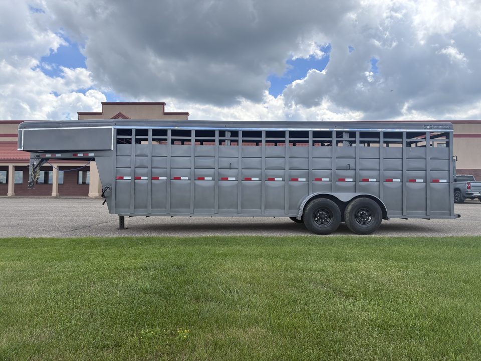 New 2027 S&S Manufacturing 24' Gooseneck Stock Trailer