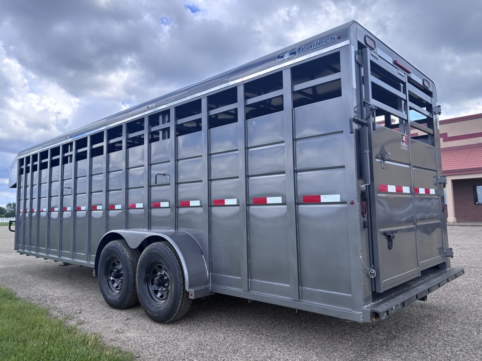 New 2027 S&S Manufacturing 24' Gooseneck Stock Trailer