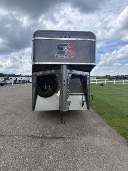 New 2027 S&S Manufacturing 24' Gooseneck Stock Trailer