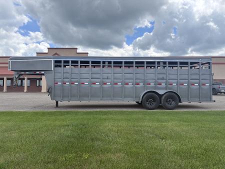 New 2027 S&S Manufacturing 24' Gooseneck Stock Trailer