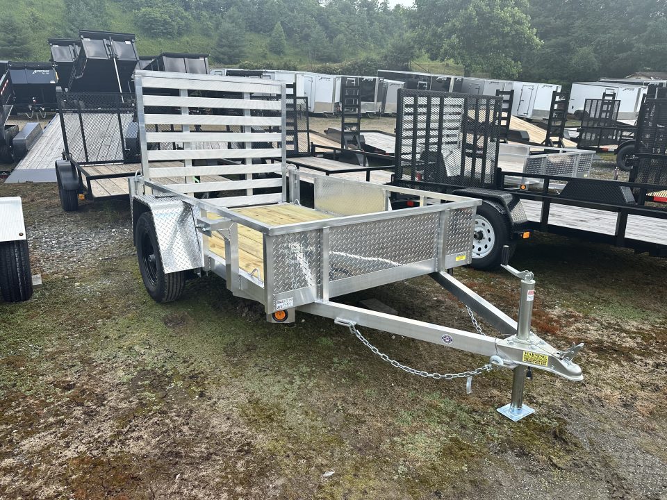 New 2027 Quality Steel and Aluminum 628ALSL3.5KSA Utility Trailer