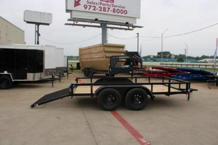 New 2026 Top Hat Trailers LDX 12'x77" Utility Trailer