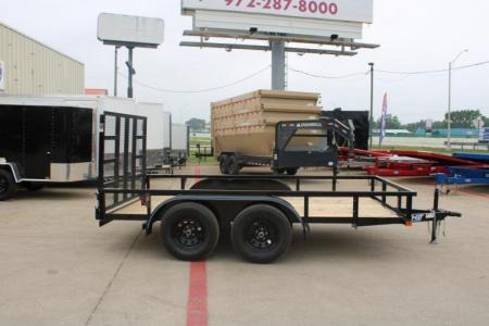 New 2026 Top Hat Trailers LDX 12'x77" Utility Trailer