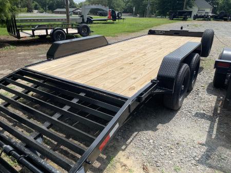 New 2026 B/R Trailers 20' 10K Car Hauler MEGA RAMPS