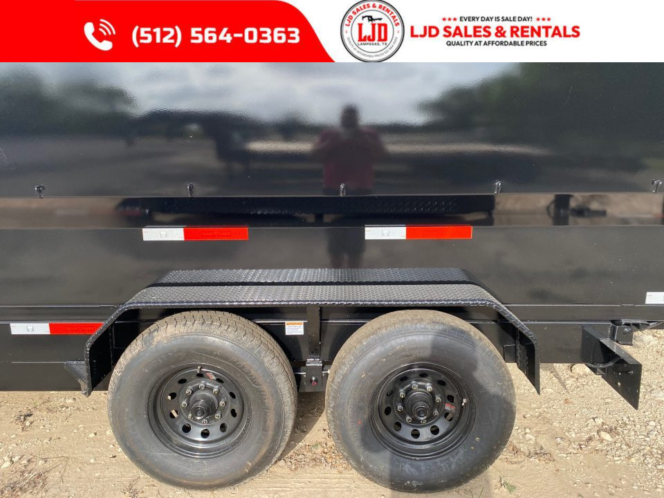 New 2026 Texas Pride - Gooseneck Dump Trailer 16'x4' - Tarp - 16K GVWR