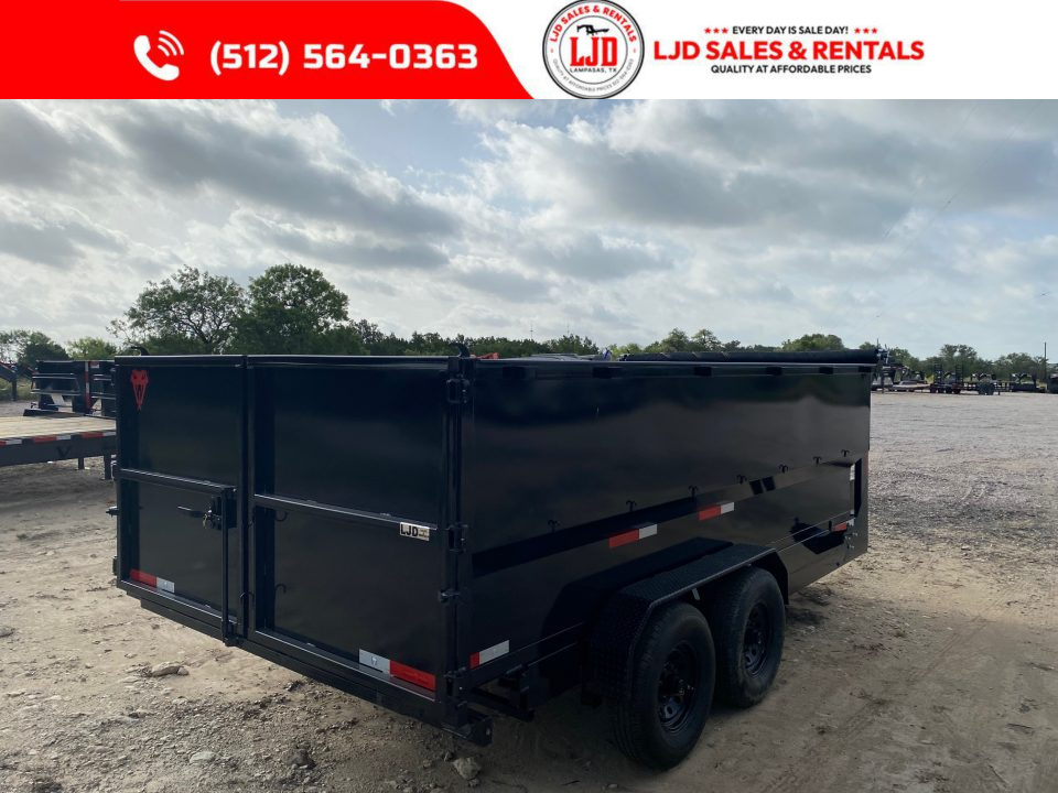 New 2026 Texas Pride - Gooseneck Dump Trailer 16'x4' - Tarp - 16K GVWR
