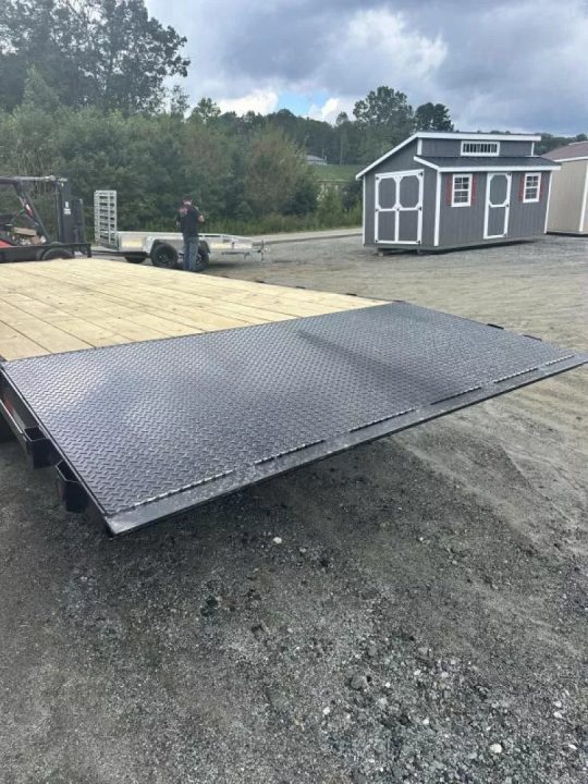 New 2027 Quality Steel and Aluminum 10220+4DO14K Tilt Trailer