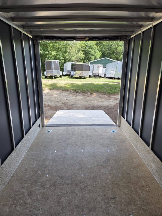 New 2027 Nitro 7x12 extra height aluminum cargo trailer with rear ramp torsion axle Cargo / Enclosed Trailer