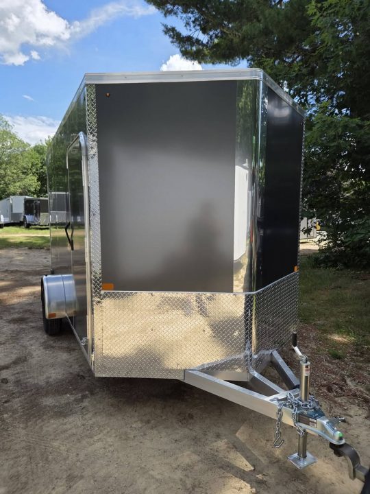 New 2027 Nitro 7x12 extra height aluminum cargo trailer with rear ramp torsion axle Cargo / Enclosed Trailer