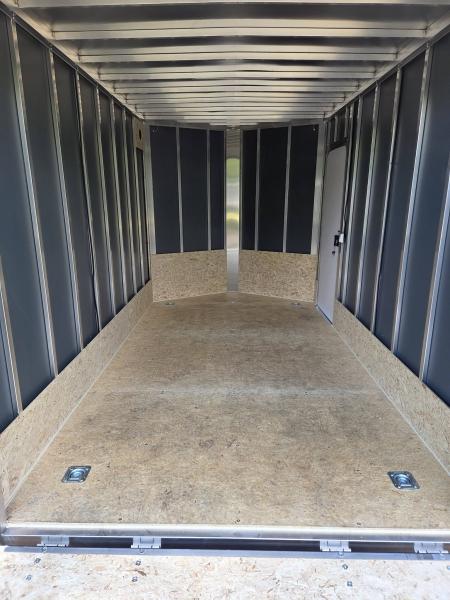 New 2027 Nitro 7x12 extra height aluminum cargo trailer with rear ramp torsion axle Cargo / Enclosed Trailer