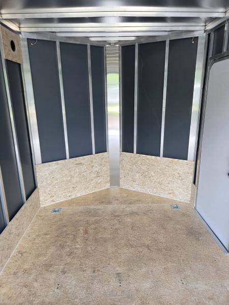 New 2027 Nitro 7x12 extra height aluminum cargo trailer with rear ramp torsion axle Cargo / Enclosed Trailer