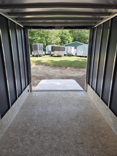 New 2027 Nitro 7x12 extra height aluminum cargo trailer with rear ramp torsion axle Cargo / Enclosed Trailer