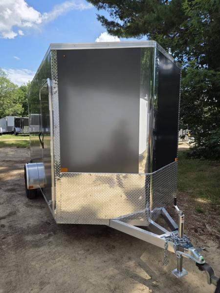 New 2027 Nitro 7x12 extra height aluminum cargo trailer with rear ramp torsion axle Cargo / Enclosed Trailer