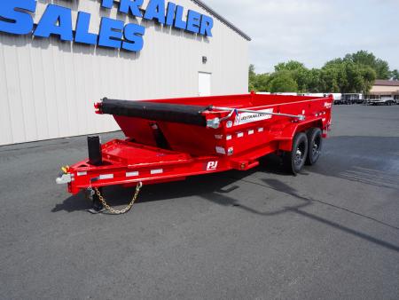 New 2027 PJ Trailers DT1 83 x16ft Dump Trailer