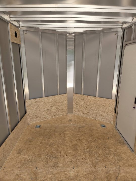 New 2027 Nitro 7x12 aluminum extra height cargo trailer poly core siding torsion axle Cargo / Enclosed Trailer