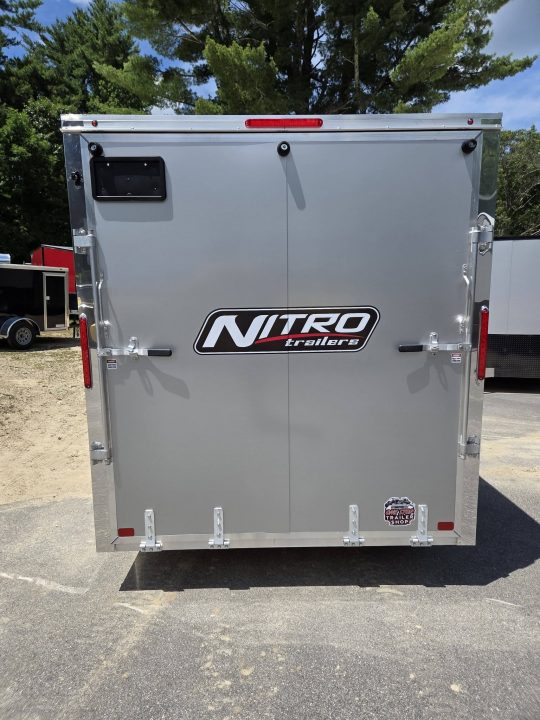 New 2027 Nitro 7x12 aluminum extra height cargo trailer poly core siding torsion axle Cargo / Enclosed Trailer