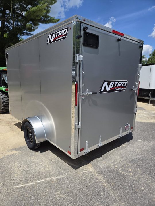 New 2027 Nitro 7x12 aluminum extra height cargo trailer poly core siding torsion axle Cargo / Enclosed Trailer