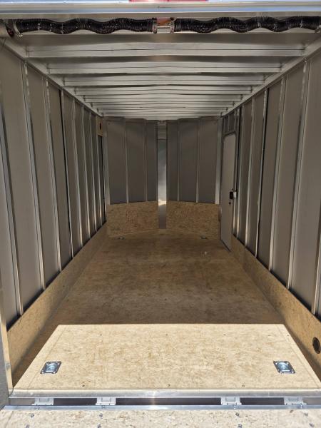 New 2027 Nitro 7x12 aluminum extra height cargo trailer poly core siding torsion axle Cargo / Enclosed Trailer
