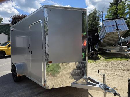 New 2027 Nitro 7x12 aluminum extra height cargo trailer poly core siding torsion axle Cargo / Enclosed Trailer