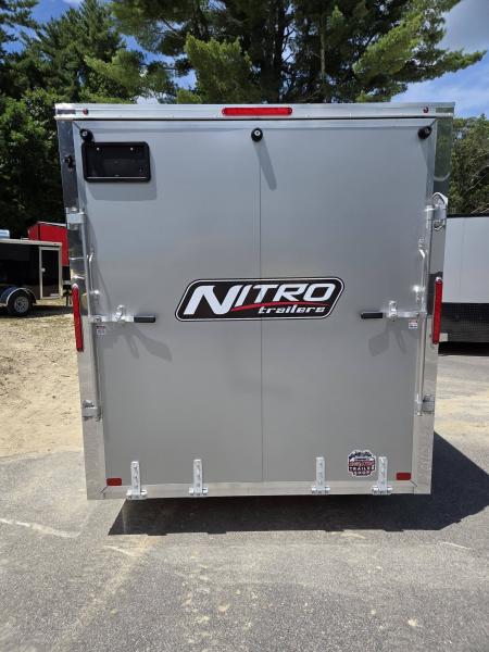 New 2027 Nitro 7x12 aluminum extra height cargo trailer poly core siding torsion axle Cargo / Enclosed Trailer