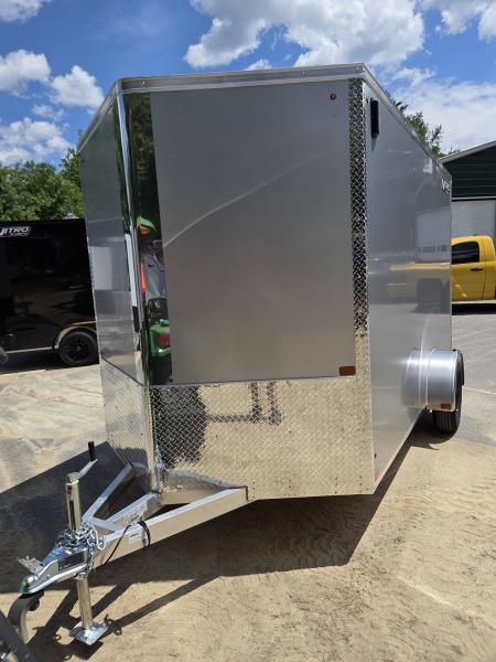 New 2027 Nitro 7x12 aluminum extra height cargo trailer poly core siding torsion axle Cargo / Enclosed Trailer
