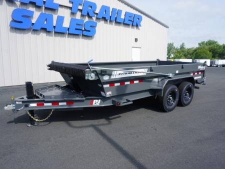 New 2027 PJ Trailers DT1 83 x16ft Dump Trailer
