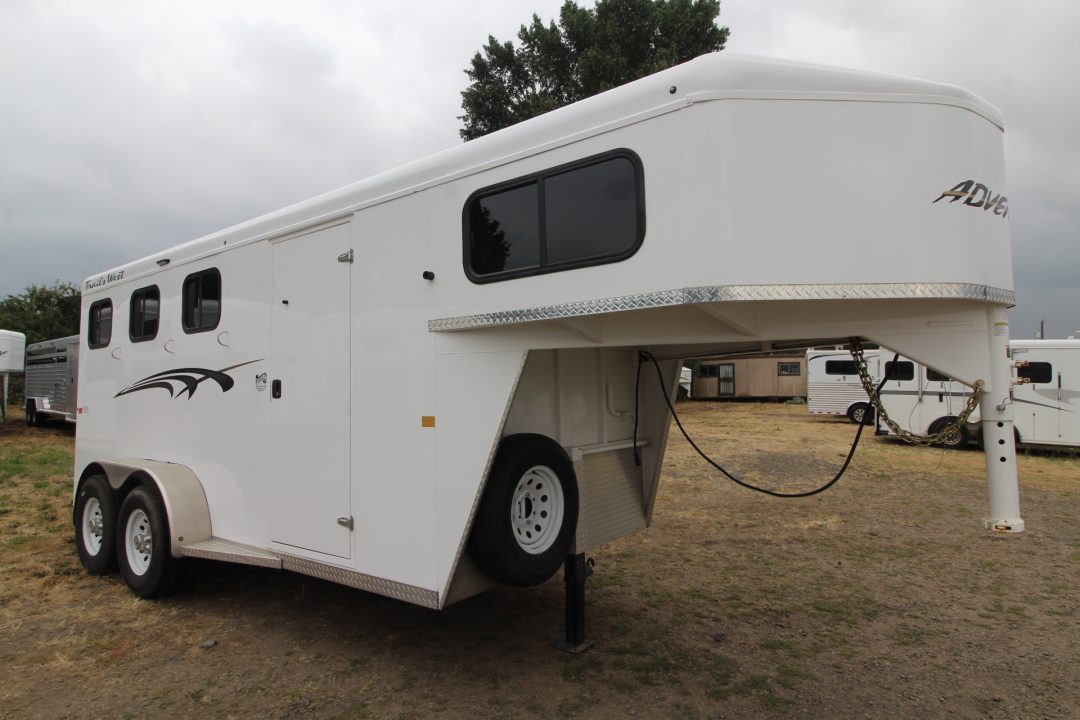 Used 2024 Trails West Adventure MX 4 Horse Trailer