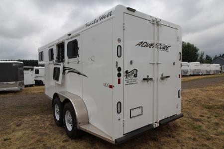 Used 2024 Trails West Adventure MX 4 Horse Trailer