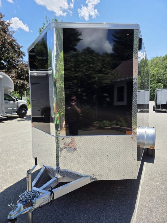 New 2027 Nitro 7X12 extra height aluminum cargo trailer with torsion axle extra height Cargo / Enclosed Trailer