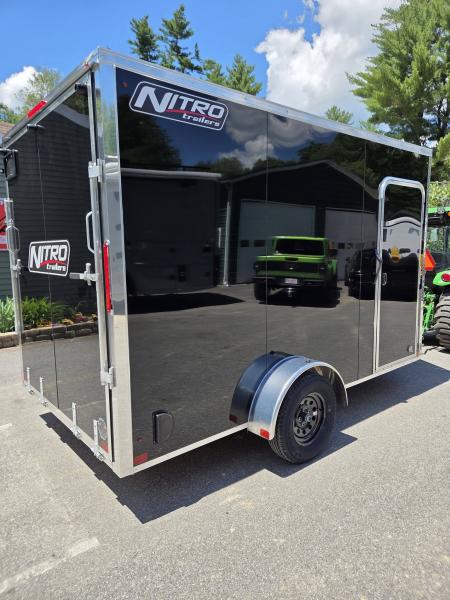 New 2027 Nitro 7X12 extra height aluminum cargo trailer with torsion axle extra height Cargo / Enclosed Trailer
