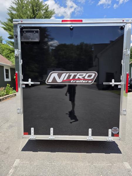 New 2027 Nitro 7X12 extra height aluminum cargo trailer with torsion axle extra height Cargo / Enclosed Trailer
