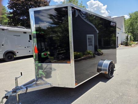 New 2027 Nitro 7X12 extra height aluminum cargo trailer with torsion axle extra height Cargo / Enclosed Trailer