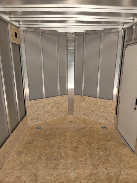 New 2027 Nitro 7X12 extra height aluminum cargo trailer with torsion axle extra height Cargo / Enclosed Trailer