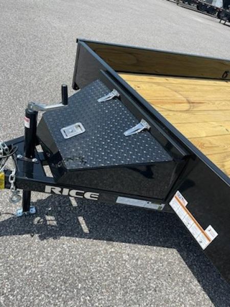 New 2026 Rice Trailers SST7612 Utility Trailer