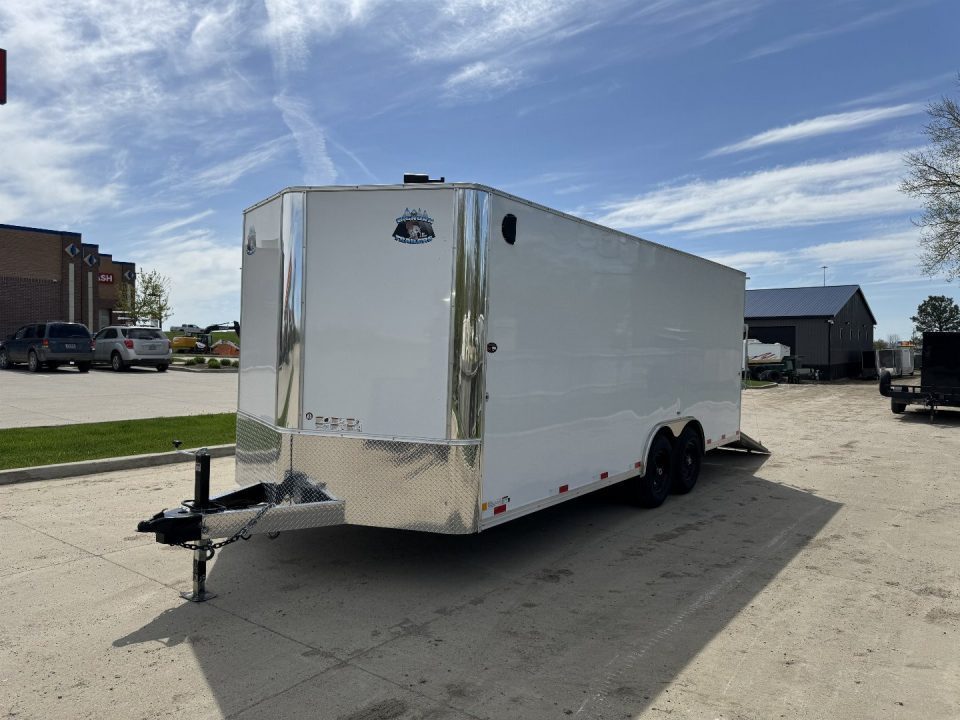 New LOWEST PRICES New 2027  Bighorn R&M 8.5x20 +2’ V 14K SUPERIOR QUALITY Rear Ramp Enclosed Cargo Trailer Car Hauler Trailer