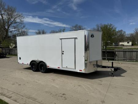 New LOWEST PRICES New 2027  Bighorn R&M 8.5x20 +2’ V 14K SUPERIOR QUALITY Rear Ramp Enclosed Cargo Trailer Car Hauler Trailer