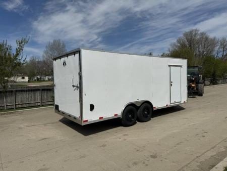 New LOWEST PRICES New 2027  Bighorn R&M 8.5x20 +2’ V 14K SUPERIOR QUALITY Rear Ramp Enclosed Cargo Trailer Car Hauler Trailer