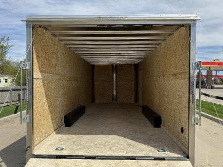 New LOWEST PRICES New 2027  Bighorn R&M 8.5x20 +2’ V 14K SUPERIOR QUALITY Rear Ramp Enclosed Cargo Trailer Car Hauler Trailer
