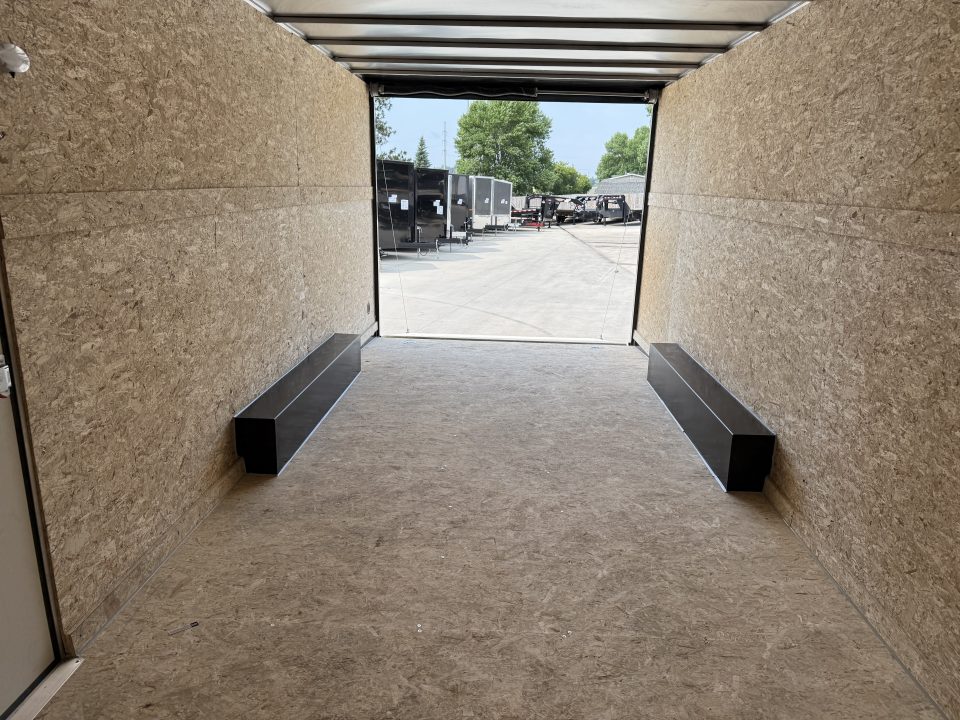 New 2027 R&M 8.5x20 + 2’V Rear Ramp Enclosed Cargo Trailer Car Hauler
