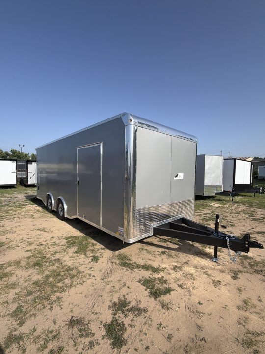 New 2026 Pace American 8.5 X 22 Cargosport Flat Top Bullnose Race 10K