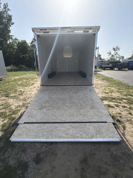 New 2026 Pace American 8.5 X 22 Cargosport Flat Top Bullnose Race 10K