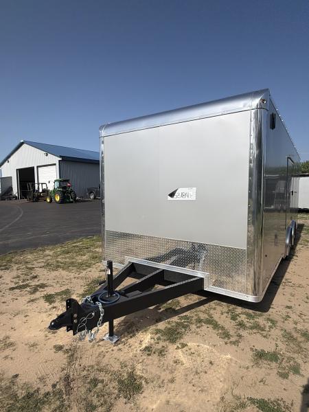 New 2026 Pace American 8.5 X 22 Cargosport Flat Top Bullnose Race 10K