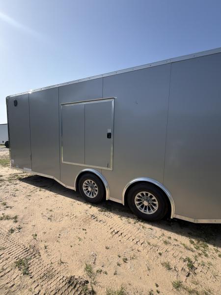 New 2026 Pace American 8.5 X 22 Cargosport Flat Top Bullnose Race 10K