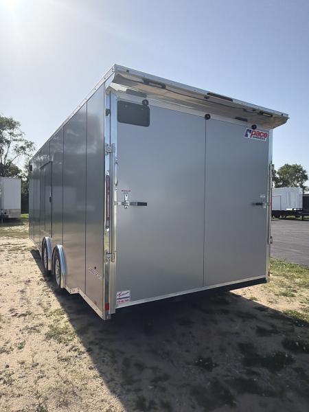 New 2026 Pace American 8.5 X 22 Cargosport Flat Top Bullnose Race 10K