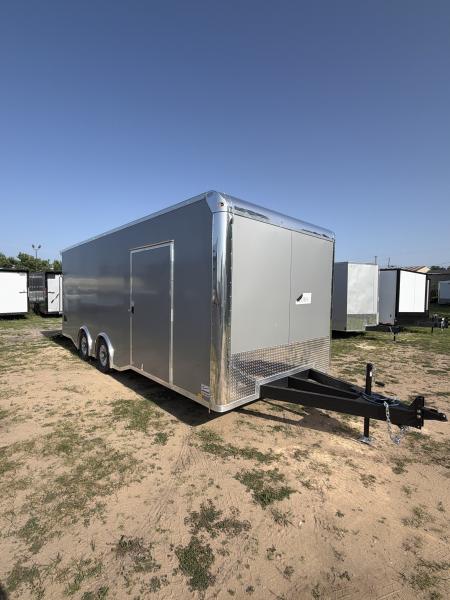 New 2026 Pace American 8.5 X 22 Cargosport Flat Top Bullnose Race 10K