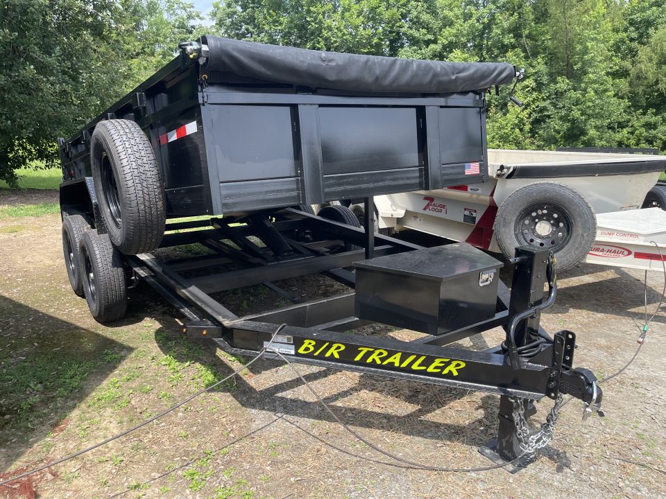 New 2026 B/R Trailers 14' 14k Dump Trailer